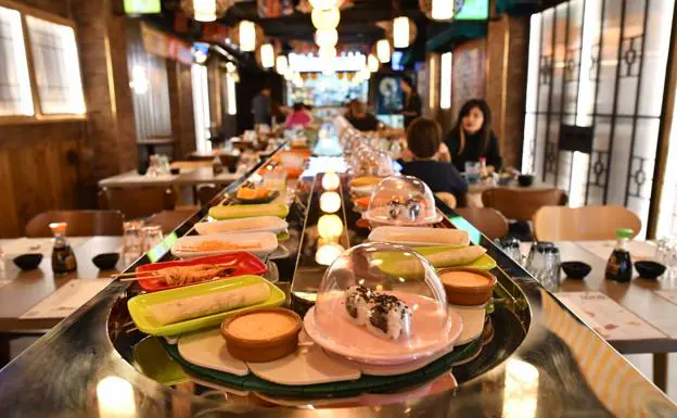 Tairyo Kaiten Sushi: el único restaurante asiático con cinta giratoria de Alicante