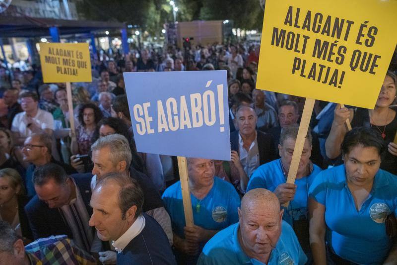 Los consellers se sumarán a la concentración de Alicante contra los Presupuestos, pero sin Puig