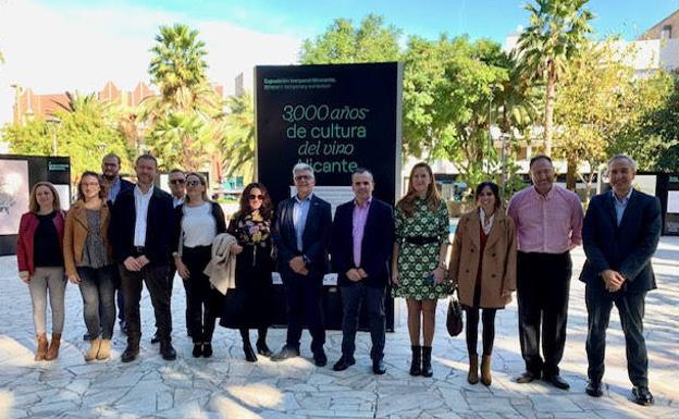 Un recorrido artístico por los '3.000 años de cultura del vino Alicante' en Aspe