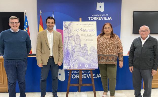 Llegan las luces de Navidad y las fiestas de La Purísima a Torrevieja
