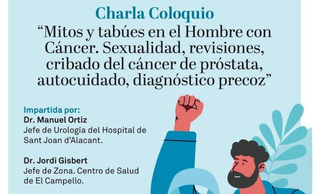 Charla sobre cáncer y masculinidad