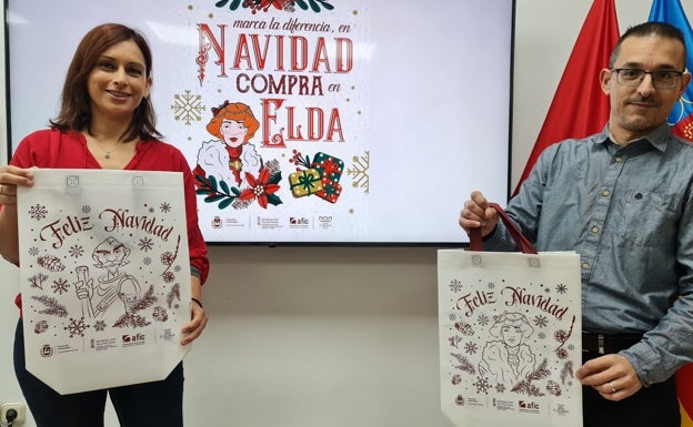 Elda impulsa las ventas del comercio local con una campaña navideña