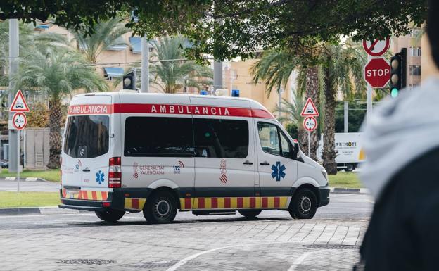 Siete heridos en dos accidentes en Monforte del Cid