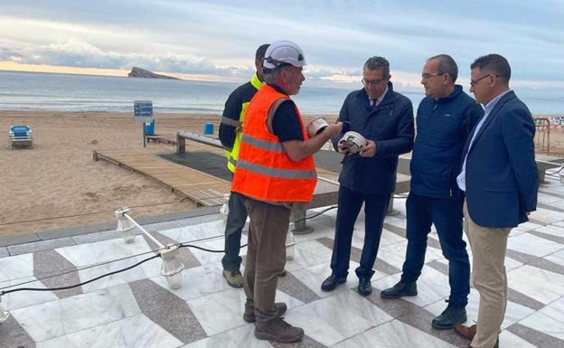 La playa de Levante de Benidorm brillará con más luz