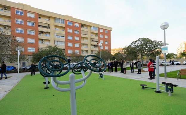 Así es la renovada plaza de Antonio Miñano en Tómbola