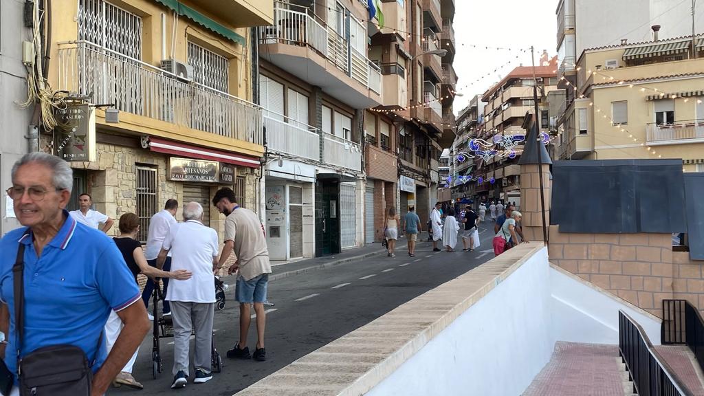 Obras en el Raval Roig para hacer el barrio más accesible