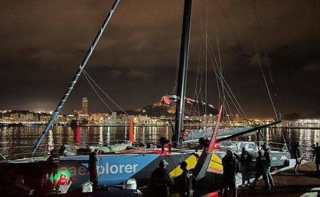 Alicante recibe al segundo IMOCA de la Ocean Race