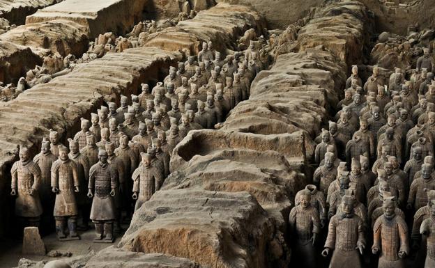 Los Guerreros de Xi'an custodiarán al Emperador en el MARQ de Alicante