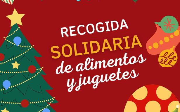Recogida solidaria de juguetes y alimentos en la alicantina 'calle de las setas'