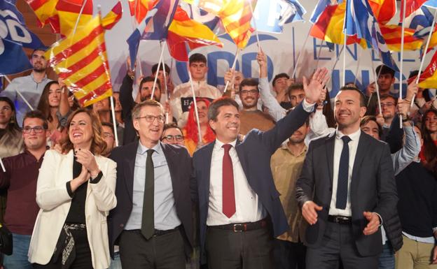 Feijóo se ofrece en todo a Mazón: Pacto Nacional del Agua y nueva financiación autonómica