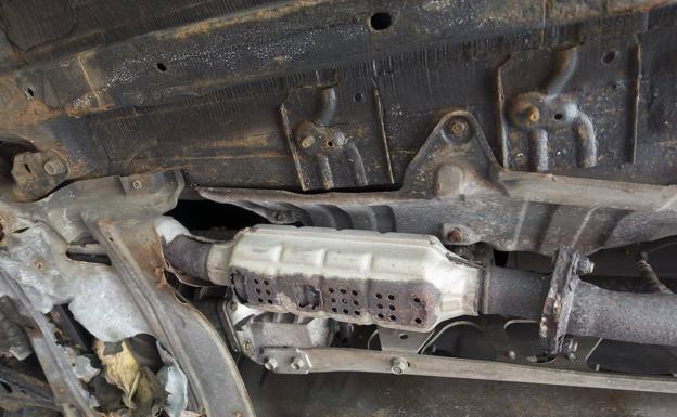 El catalizador: una pieza muy cotizada en el mercado negro