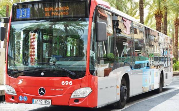 Alicante prorroga hasta el 31 de enero la reducción del 30% en el precio de los abonos del bus urbano