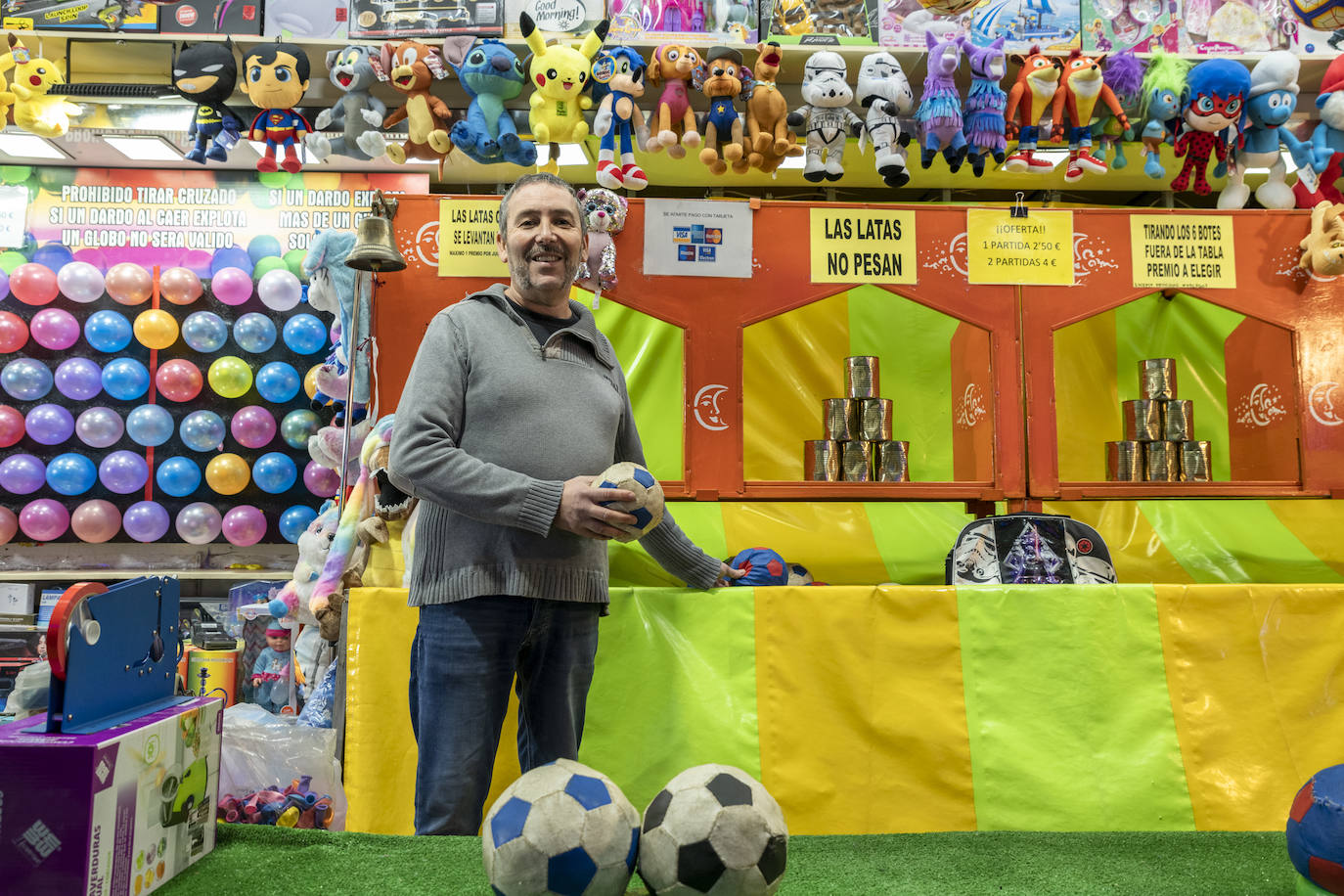 Toda una vida en la feria