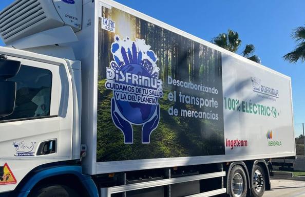 Mercadona prueba sus nuevos camiones eléctricos de reparto