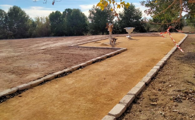 Habilitan un circuito de ejercicio al aire libre en la partida de La Alcoraya