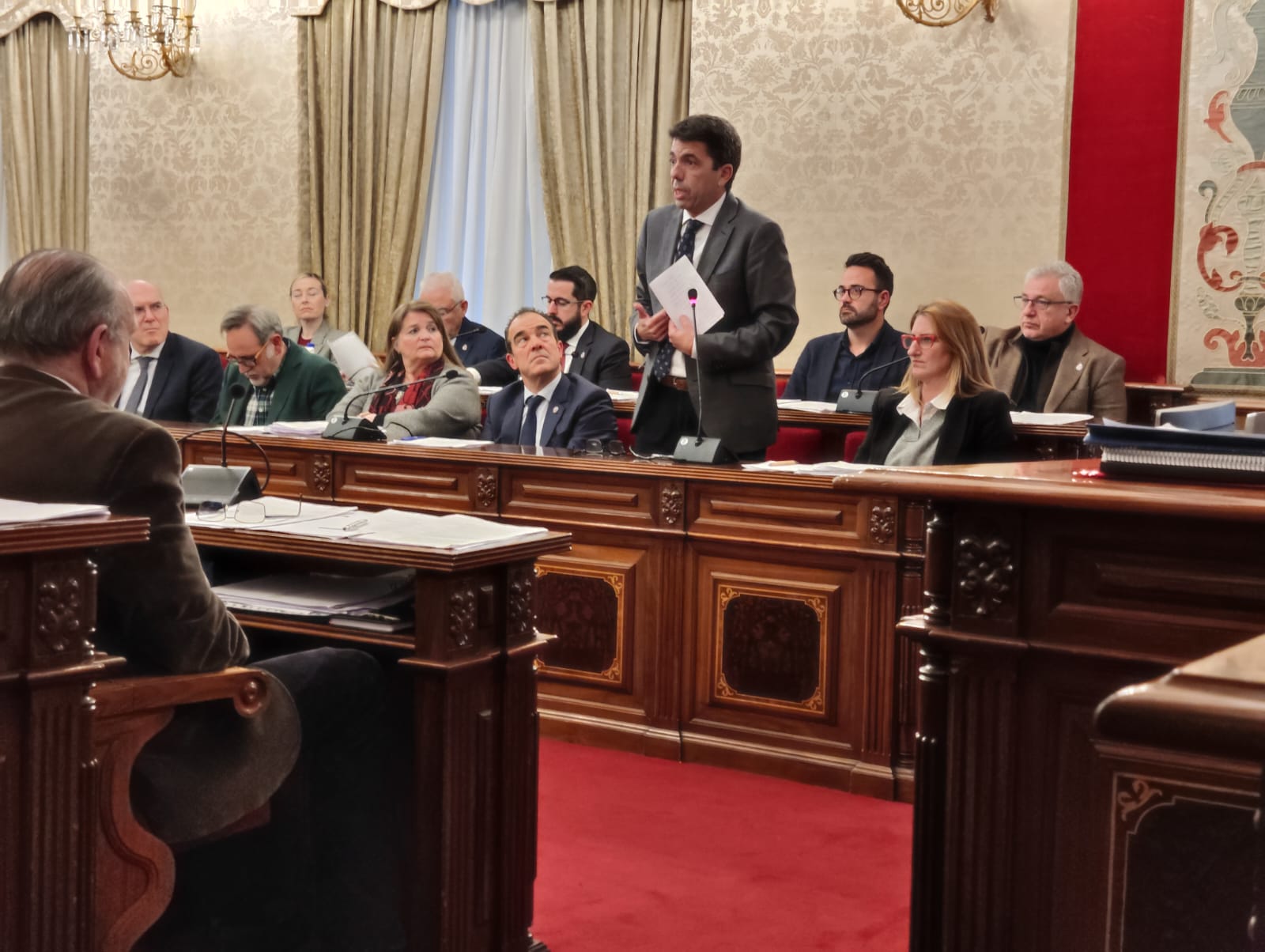 Mazón tilda de «gran engaño del PSOE» la desalación masiva impuesta por el Gobierno tras dar portazo al trasvase Tajo-Segura