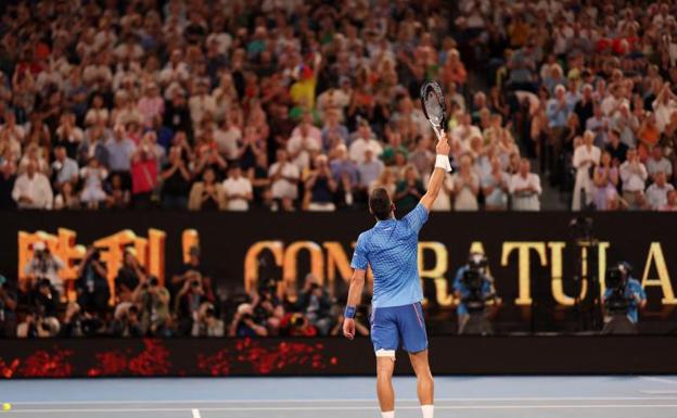 Djokovic, a un paso de igualar los 22 Grand Slams de Nadal