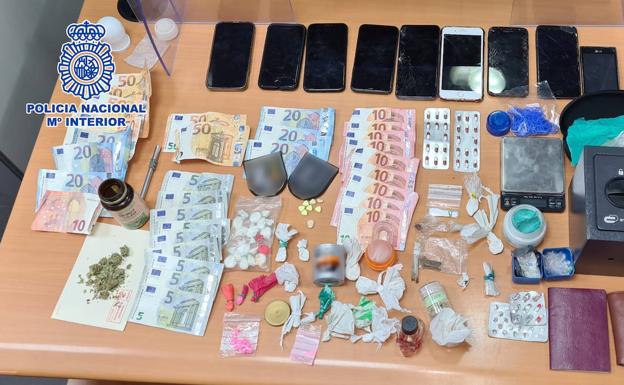 Cuatro detenidos por tráfico de drogas en un 'after' abierto un domingo por la mañana