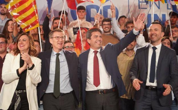 El PP desembarca en Valencia con todas sus armas para ganar la Generalitat