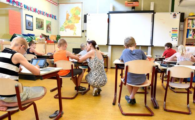 Denuncian deficiencias en un colegio de Sant Joan una semana después de entregarlo