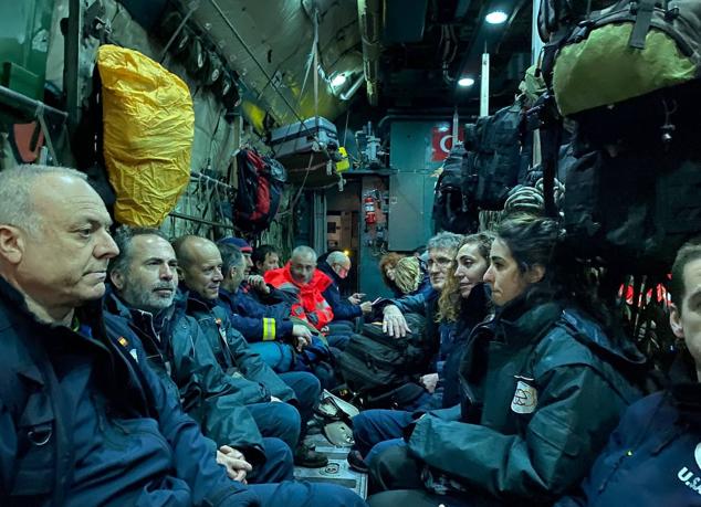 Los Bomberos de Alicante, al rescate en Turquía