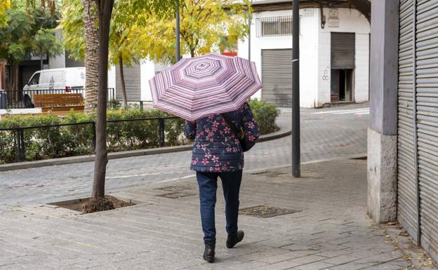 Las lluvias regresan a Alicante en el litoral norte y se desplazarán al interior