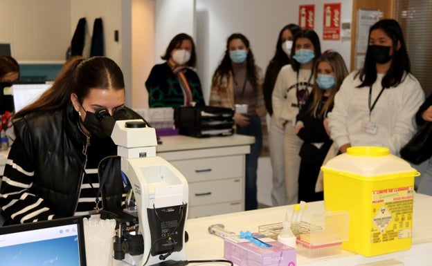 Medio centenar de estudiantes descubren los entresijos de la ciencia en el Instituto Bernabeu