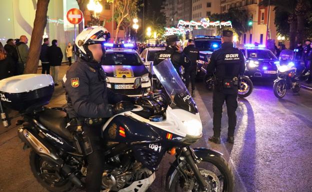 El 'Sábado Ramblero' acaba con once detenidos por robos, peleas y tráfico de drogas