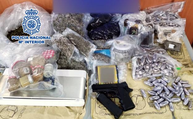 Desarticulan un grupo criminal en Alicante que enviaba droga a través de empresas de paquetería