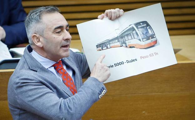 ¿Otro 'caso Cantabria'? El PP denuncia que el Tram Dénia-Alicante no puede circular porque tres puentes no soportan su peso