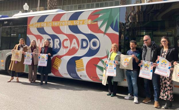 Los comerciantes de los Mercados de Alicante retiran una campaña por un posible plagio