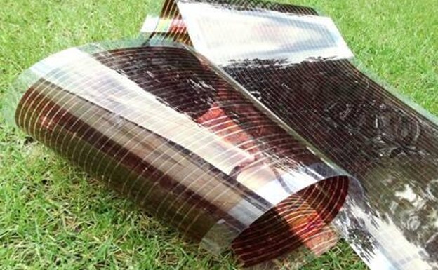 Paneles transparentes para cultivar bajo las plantas solares