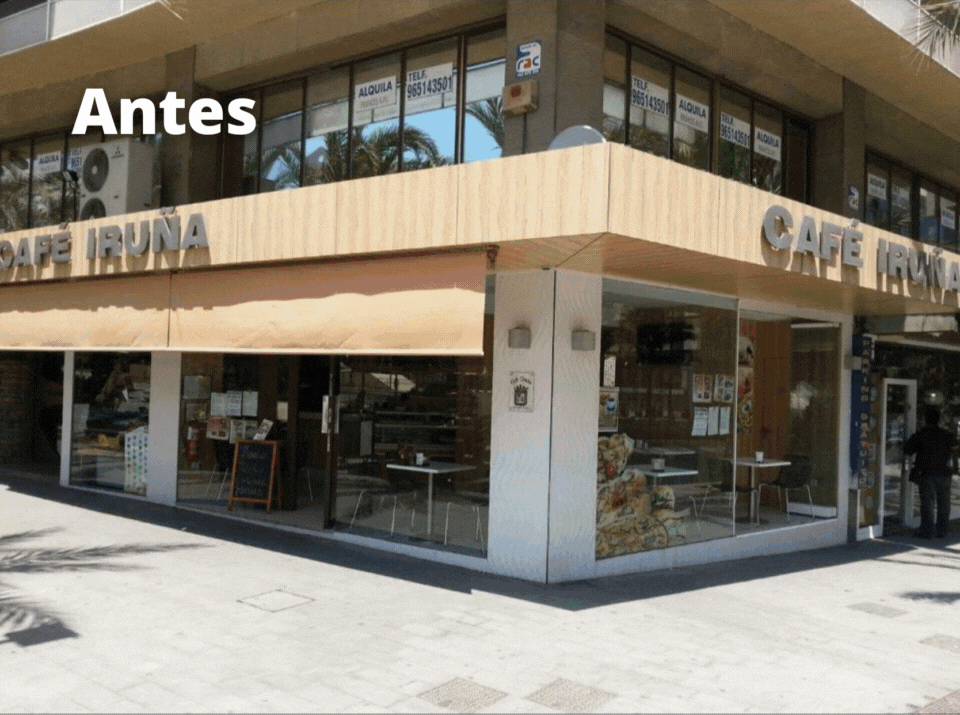 El nuevo tradicional Café Iruña de Alicante