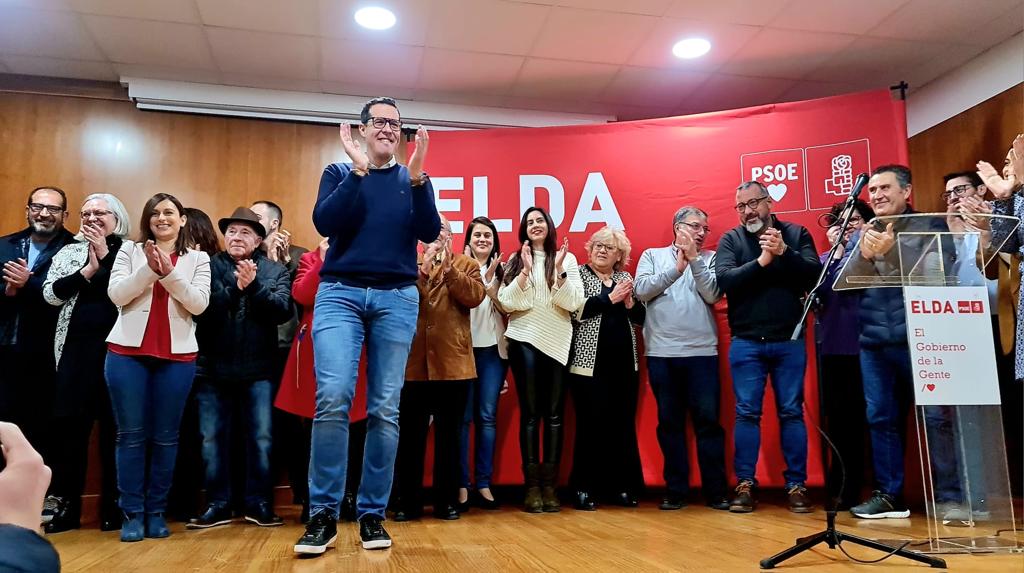 Rubén Alfaro repetirá como alcaldable del PSOE en Elda