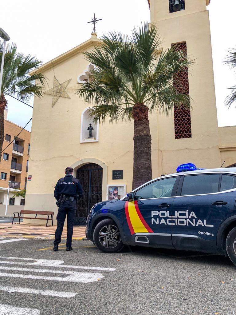 Saquean iglesias y desvalijan a una Virgen en Elche