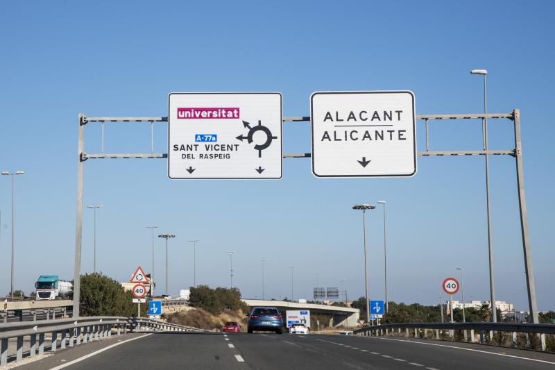 Fin de semana negro en las carreteras de Alicante con tres víctimas mortales