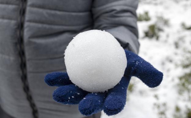 Vuelve la nieve al interior de Alicante