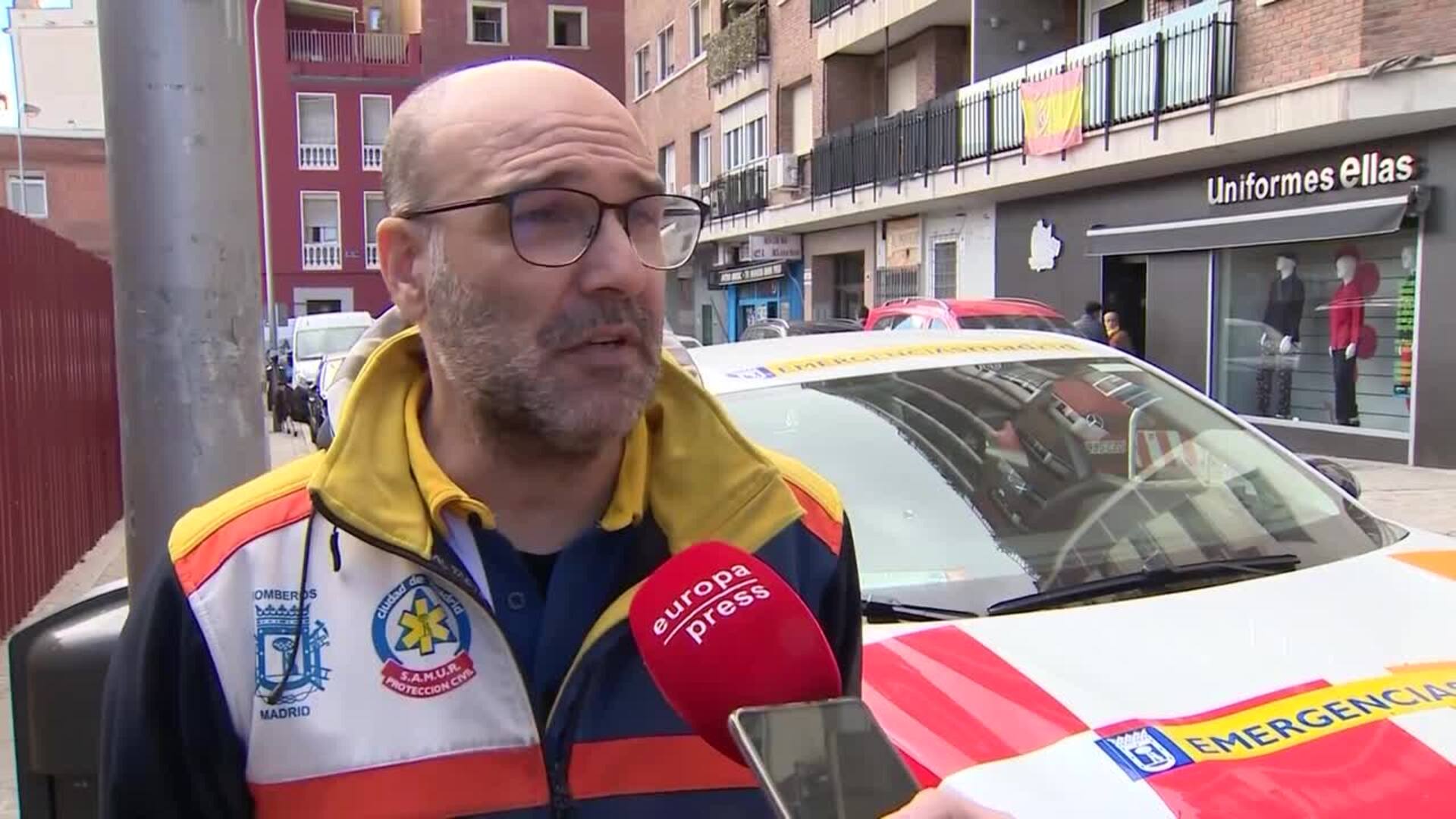 Conmoción tras la muerte de dos ancianos en un incendio en su vivienda en Ventas (Madrid)