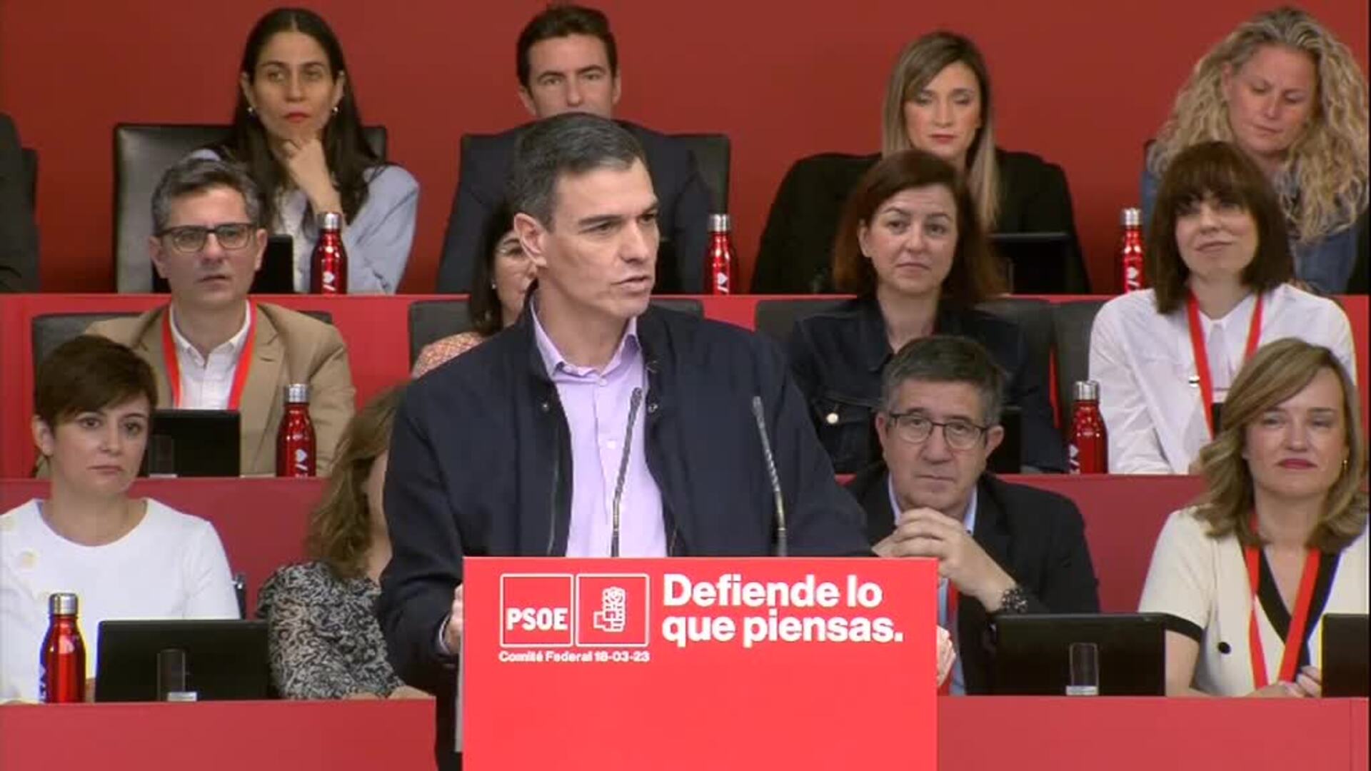 Sánchez avisa que el PP ha pasado de la "colisión" a la "colusión" con Vox